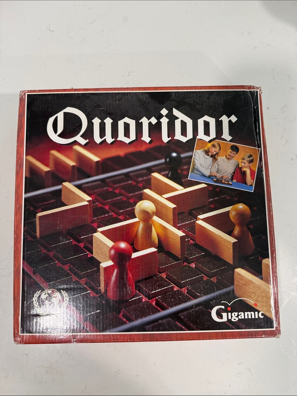 Vintage 1997 Edition Quoridor Abstract Strategy Board Game by Gigamic